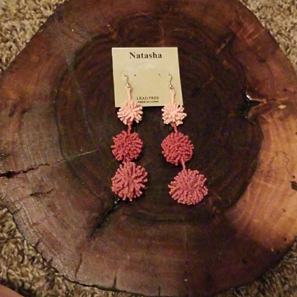 Beaded Gradient Earrings